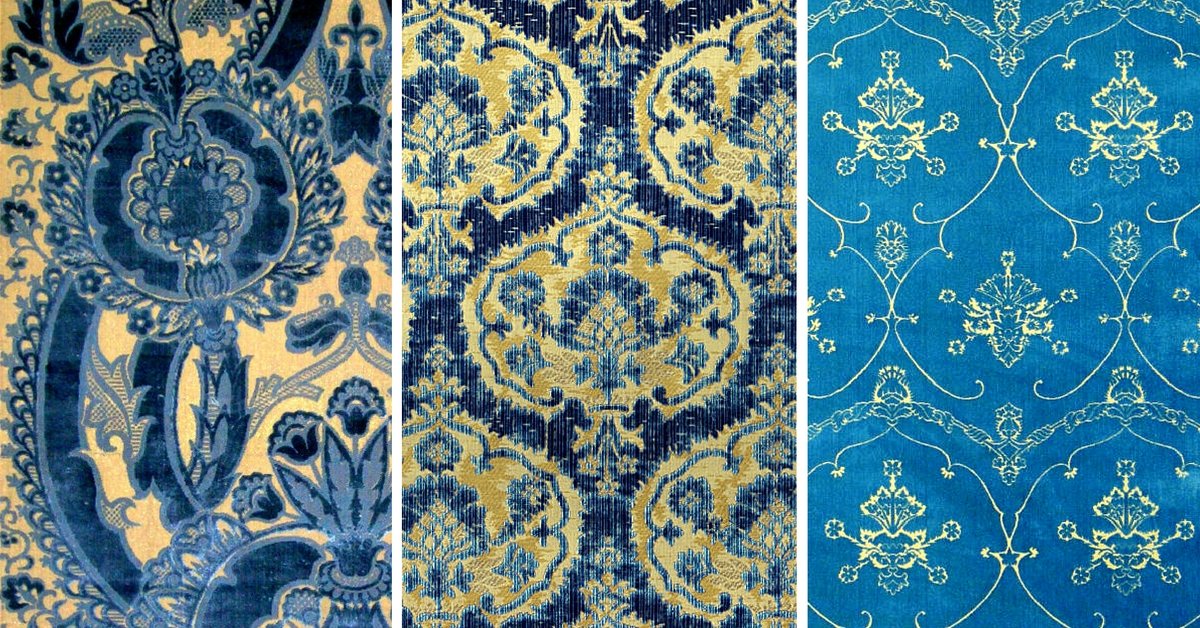 Decorazioni tessuti con patterns - tratto da www.luigi-bevilacqua.com