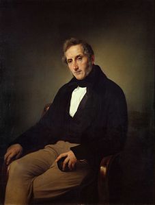 Ritratto di Alessandro Manzoni di Francesco Hayez (1841), Pinacoteca di Brera (tratto da Wikipedia)