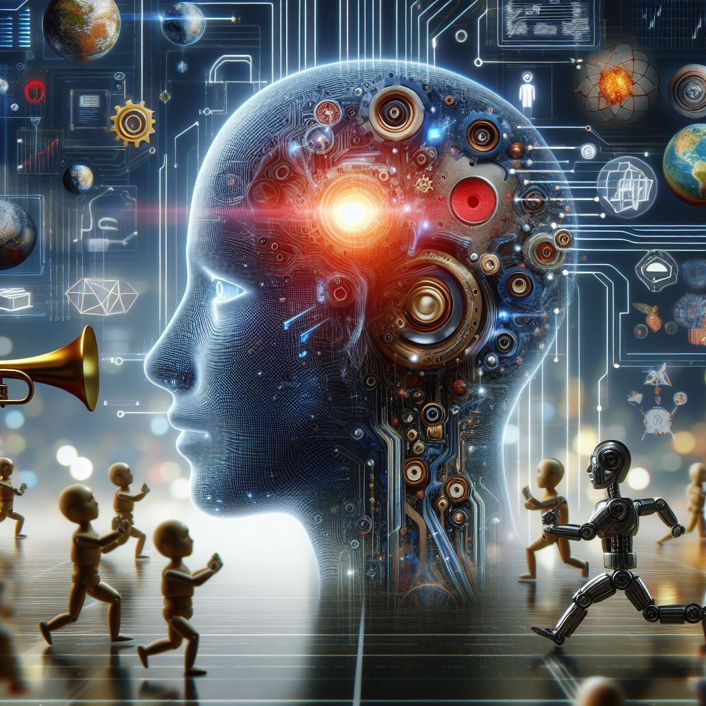 Intelligenza Artificiale: immagine generata con DALL-E 3