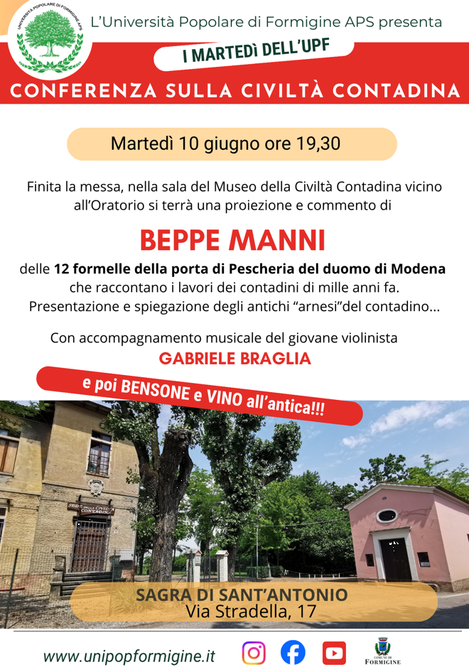 Conferenza sulla civiltà contadina